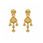 22k Bridal Dangling Earring