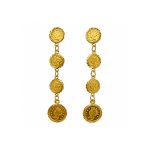 22k Coin Earring