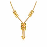22k Mini Dangling Necklace