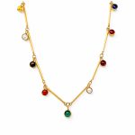 22k Navaratna Necklace